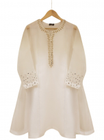 Agha Noor Organza Shirt
