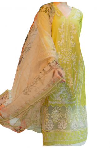 Batik Green 3 Piece