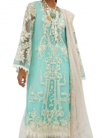 Sana Safinaz Aqua Shirt